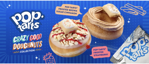 Krispy Kreme Doughnuts Canada New Year Krispy Kreme Pop-Tarts Doughnuts